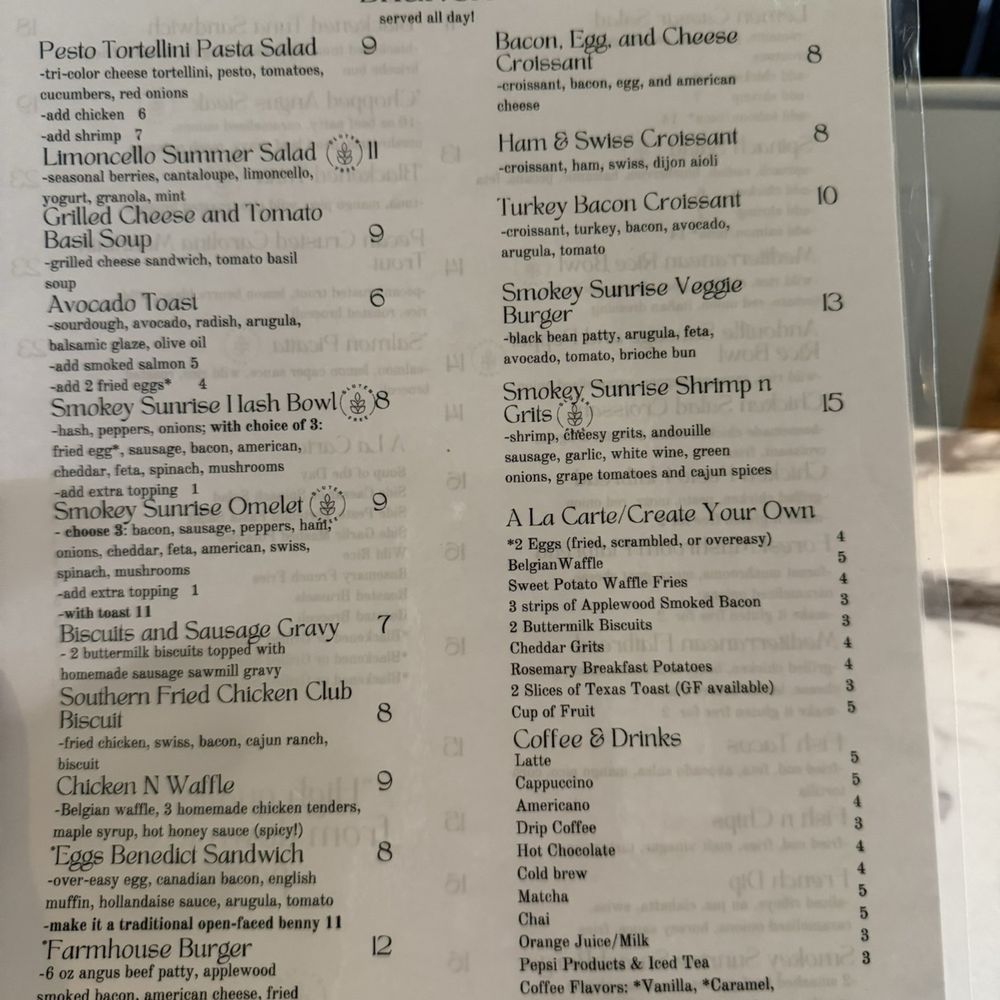 Smokey Sunrise - Breakfast & Brunch Near Me - Brevard, North Carolina