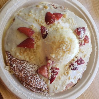Cafe Morey's - Mac Nut and Haupia Pancakes - American Near Me - Honolulu, Hawaii Cafe Morey's - Mac Nut and Haupia Pancakes - American Near Me - Honolulu, Hawaii