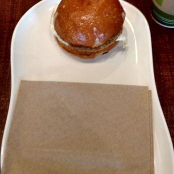 Panera Bread - Egg cheese and sausage on brioche - not very good but expensive! - Sandwiches Near Me - Prince Frederick, Maryland
