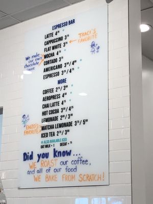 Menu photo 2 orazure Hand Roasted Coffee Spring, TX