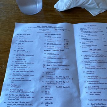 Pho Van - Menu - Vietnamese Near Me - Austin, Texas