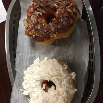 Donut Worry - Nutella Bacon and Vanilla Coconut - Donuts Near Me - Lawrenceville, Georgia