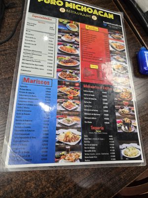 Menu photo 1 Puro Michoacan Restaurant San Jose, CA Menu photo 1 Puro Michoacan Restaurant San Jose, CA