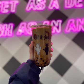 Devil & Angel Desserts - Black Sugar Vietnamese coffee - Bubble Tea Near Me - Concord, California Devil & Angel Desserts - Black Sugar Vietnamese coffee - Bubble Tea Near Me - Concord, California