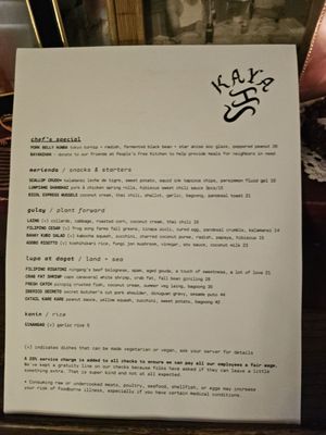 Menu photo 8 Kaya Orlando, FL