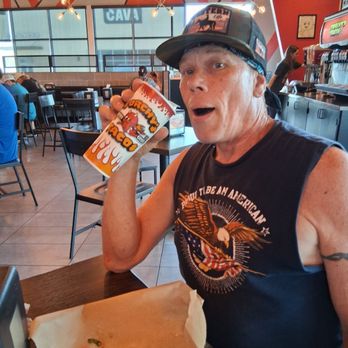 Torchy's Tacos - Kenny, my friend drinking his cola - Tacos Near Me - Burleson, Texas Torchy's Tacos - Kenny, my friend drinking his cola - Tacos Near Me - Burleson, Texas