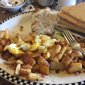 Black Bear Diner Fernley - Chicken fried steak, eggs and home style potatoes - Diners Near Me - Fernley, Nevada