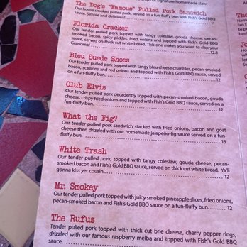Yellow Dog Eats Kitchen & Bar - When they have a page of pulled pork options, you order the pulled pork - Bars Near Me - New Smyrna Beach, Florida Yellow Dog Eats Kitchen & Bar - When they have a page of pulled pork options, you order the pulled pork - Bars Near Me - New Smyrna Beach, Florida