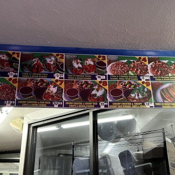 La Playita - Updated menu from inside - Mexican Near Me - Los Angeles, California