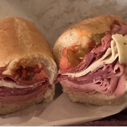 D'Agostino's Delicatessen - Italian Sub w/ hots. Delicious.