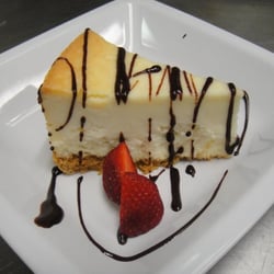 Sushi Kuni - The beautifully decorated cheesecake looks and tastes amazing. :]
