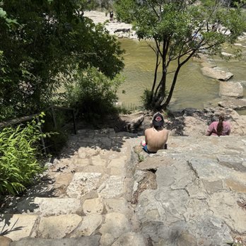 Dinosaur World - Steep steps. - Museums Near Me - Glen Rose, Texas Dinosaur World - Steep steps. - Museums Near Me - Glen Rose, Texas