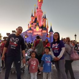 Our Fam @ Disneyland Park Paris (in front of Sleeping Beauty's Castle!) Our Fam @ Disneyland Park Paris (in front of Sleeping Beauty's Castle!)