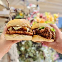Zandos - Chicken sando and the porker!