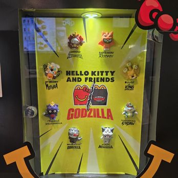 McDonald's - Limited-edition Hello Kitty & Friends x Godzilla Happy Meal Toys - Burgers Near Me - Ramsey, New Jersey McDonald's - Limited-edition Hello Kitty & Friends x Godzilla Happy Meal Toys - Burgers Near Me - Ramsey, New Jersey