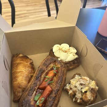 Daeji Dough Company - Brisket pastry, deokbokki croissant, coconut cream croissant, blueberry scone - Bakeries Near Me - Chicago, Illinois