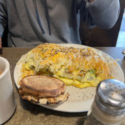 Trophy Cafe - Stuffed omelet