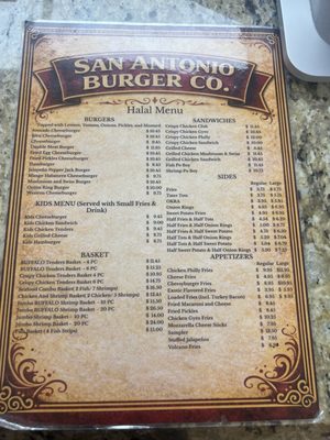 Menu photo 2 San Antonio Burger San Antonio, TX