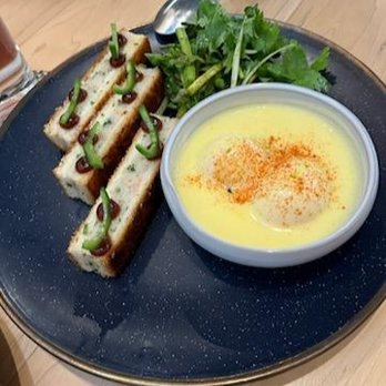 Nami Kaze - Shrimp toast with eggs bene. - Japanese Near Me - Honolulu, Hawaii