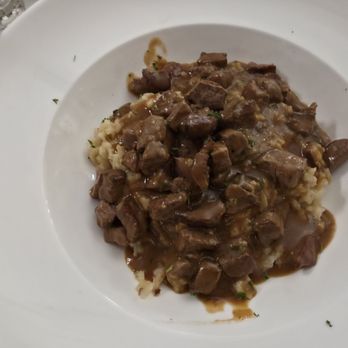 La Vera Cucina - Filet mignon over risotto - Italian Near Me - Monroe, New York La Vera Cucina - Filet mignon over risotto - Italian Near Me - Monroe, New York