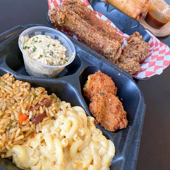 Chicken’s Kitchen - Fried rib plate with birriazzy chimmeys - Soul Food Near Me - Harvey, Louisiana Chicken’s Kitchen - Fried rib plate with birriazzy chimmeys - Soul Food Near Me - Harvey, Louisiana