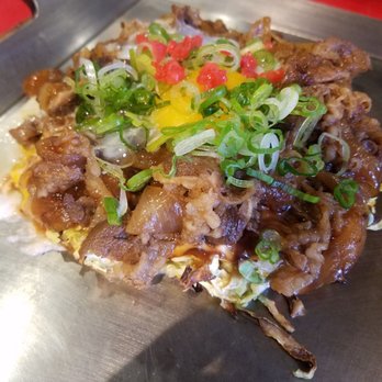 Fugetsu - Sunnyvale - Gyusuki ontama. Beef and egg okonomiyaki - Japanese Near Me - Sunnyvale, California Fugetsu - Sunnyvale - Gyusuki ontama. Beef and egg okonomiyaki - Japanese Near Me - Sunnyvale, California