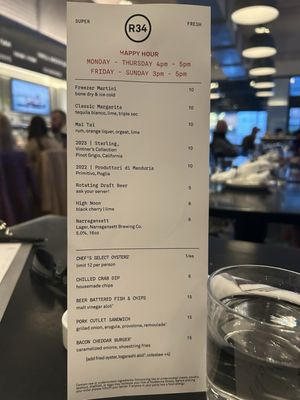 Menu photo 1 Row 34 Portsmouth, NH Menu photo 1 Row 34 Portsmouth, NH