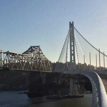 Bicycle and Pedestrian Path - Bay Bridge - Local Flavor Near Me - Oakland, California