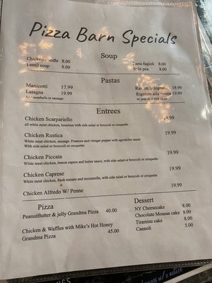 Menu photo 7 Pizza Barn Yonkers, NY Menu photo 7 Pizza Barn Yonkers, NY