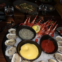Oysters and lobster