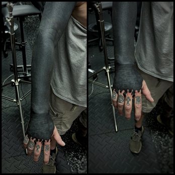 Loyal 2 The Coil - Blackout tattoo done by DJ!! - Tattoo Near Me - North Fort Myers, Florida Loyal 2 The Coil - Blackout tattoo done by DJ!! - Tattoo Near Me - North Fort Myers, Florida