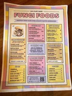 Menu photo 2 Fungi Foods Oakland, CA Menu photo 2 Fungi Foods Oakland, CA