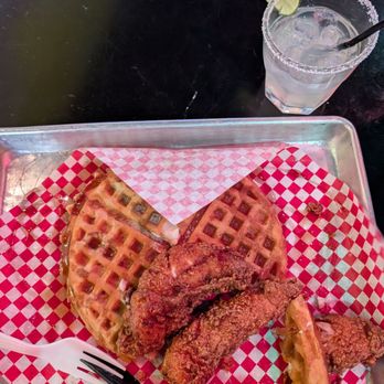 Coop by cowpig - Chicken and waffles, classic margarita - Chicken Shop Near Me - Tucson, Arizona Coop by cowpig - Chicken and waffles, classic margarita - Chicken Shop Near Me - Tucson, Arizona