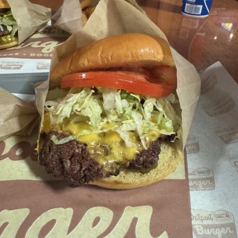 Outpost Burger - Deluxe Onion Smash - Burgers Near Me - Davis, California