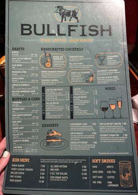 Menu photo 2 Bullfish Grill Pigeon Forge, TN Menu photo 2 Bullfish Grill Pigeon Forge, TN