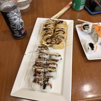Mr Sushi Express - Tokyo Tempura Roll and Chicken Tempura Roll - Japanese Near Me - Orlando, Florida