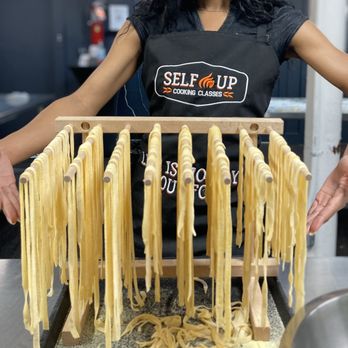 Selfup Cooking Classes - I made that! Cute aprons too - Cooking Classes Near Me - New York, New York