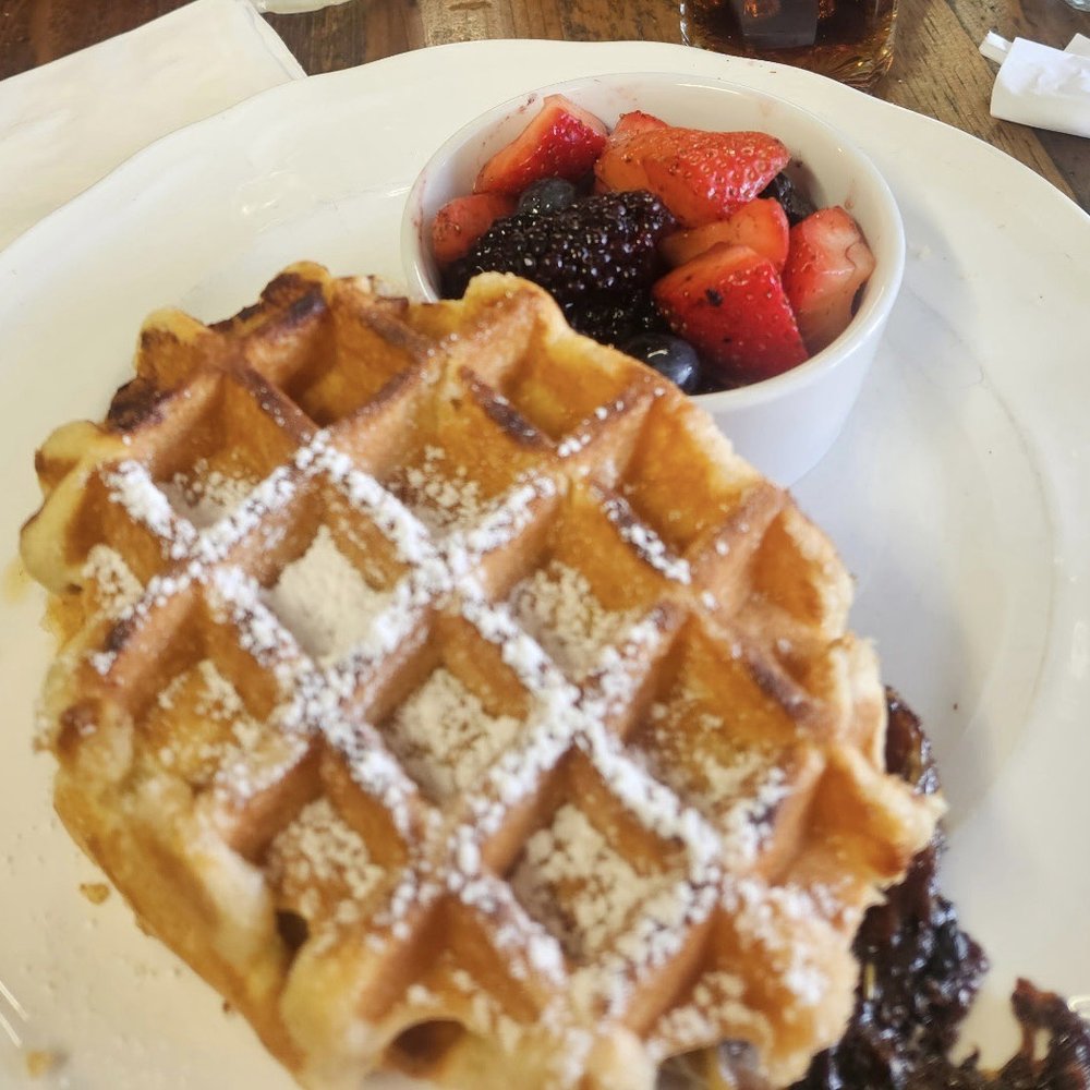 Toast Lounge & Eatery - Fawn's Maple Bourbon Toastie-soooo tender w truly FRESH fruit! - Breakfast & Brunch Near Me - North East, Pennsylvania Toast Lounge & Eatery - Fawn's Maple Bourbon Toastie-soooo tender w truly FRESH fruit! - Breakfast & Brunch Near Me - North East, Pennsylvania
