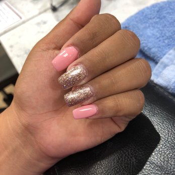 Nail Country - Gel / Acrylic pink and rose gold - Nail Salons Near Me - Las Vegas, Nevada Nail Country - Gel / Acrylic pink and rose gold - Nail Salons Near Me - Las Vegas, Nevada
