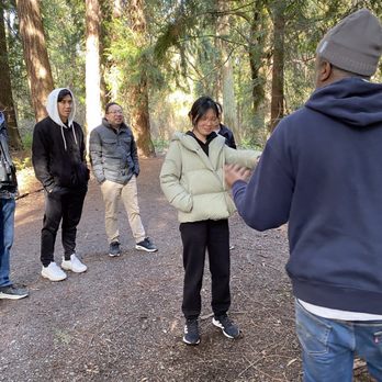 Seward Park Audubon Center - Guided Hike. Joey giving us a demo on the Owls habitat. - Visitor Centers Near Me - Seattle, Washington Seward Park Audubon Center - Guided Hike. Joey giving us a demo on the Owls habitat. - Visitor Centers Near Me - Seattle, Washington