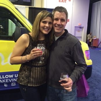 Boston Wine Expo - Me and my sweetheart on Valentine's Day at the Boston Wine Expo - Wineries Near Me - Boston, Massachusetts