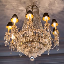 Rufus - Vintage chandelier. Image credit: Rufus