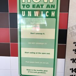 Jimmy John's - How to eat an unwich. Jimmy John's version of a lettuce wrap.