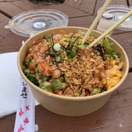 Salmon bowl Salmon bowl