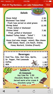 Menu photo 4 Fish N' Pig Macon, GA Menu photo 4 Fish N' Pig Macon, GA