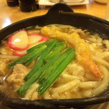 Sachiko Sushi - Udon chicken bowl with fish cakes and a tempura shrimp - Japanese Near Me - Tuscon, Arizona Sachiko Sushi - Udon chicken bowl with fish cakes and a tempura shrimp - Japanese Near Me - Tuscon, Arizona