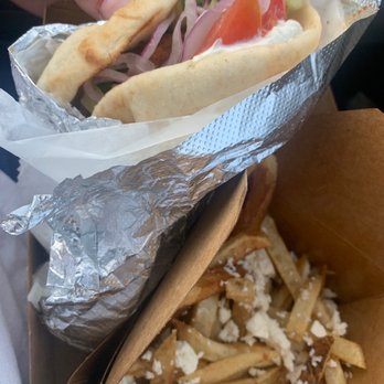 Village Greek - Falafel and Green Fries - Food Trucks Near Me - Cranston, Rhode Island Village Greek - Falafel and Green Fries - Food Trucks Near Me - Cranston, Rhode Island