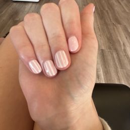 I got pink with strips ! I got pink with strips !
