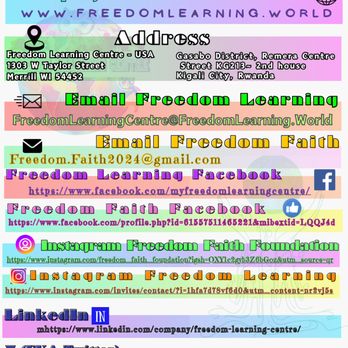 Freedom Learning Centre - Some of our social media pages - Language Schools Near Me Freedom Learning Centre - Some of our social media pages - Language Schools Near Me
