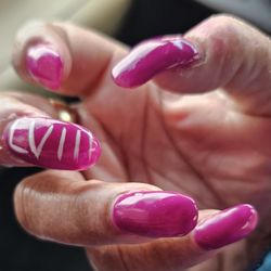 Hair & Nail Designers - Finish Nails, Super Bowl LVIII